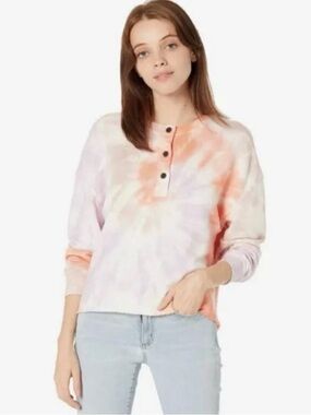 n:PHILANTHROPY Harleen Sweatshirt In Summer Twist Tie-Dye
